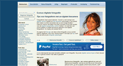 Desktop Screenshot of cursus-fotografie.nl